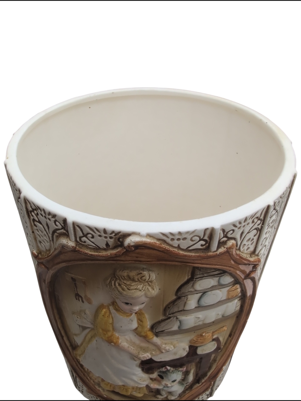 Canister Sear Roebuck 1978 Vintage Cookie Jar Decoration Cat Baker Japan - Picture 9 of 14